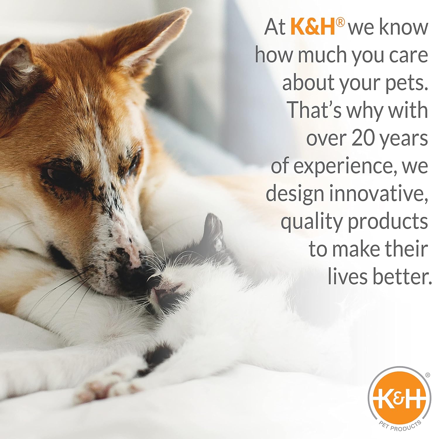 K&H Products Repuesto de funda para cuna de mascotas autocalentable (la cuna se