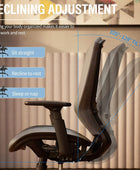 Silla de oficina de malla, silla ergonómica de escritorio para computadora,