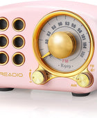 Altavoz Bluetooth retro, radio FM Radio-Greadio vintage con estilo clásico