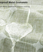Awellife Cortina de ducha verde salvia para baño, estilo bohemio, granja, de