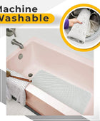 SC TECH Tapetes de baño antideslizantes con ventosas para bañera tapete de - VIRTUAL MUEBLES