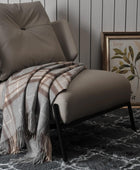 Manta de cachemira 100% pura para sofá, diseño clásico con caja de regalo