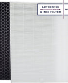 116130 Filtro de repuesto H para purificador de aire 5500-2, color blanco - VIRTUAL MUEBLES
