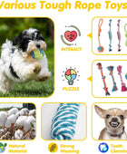 Paquete de 20 juguetes masticables de lujo para perros lindos juguetes para