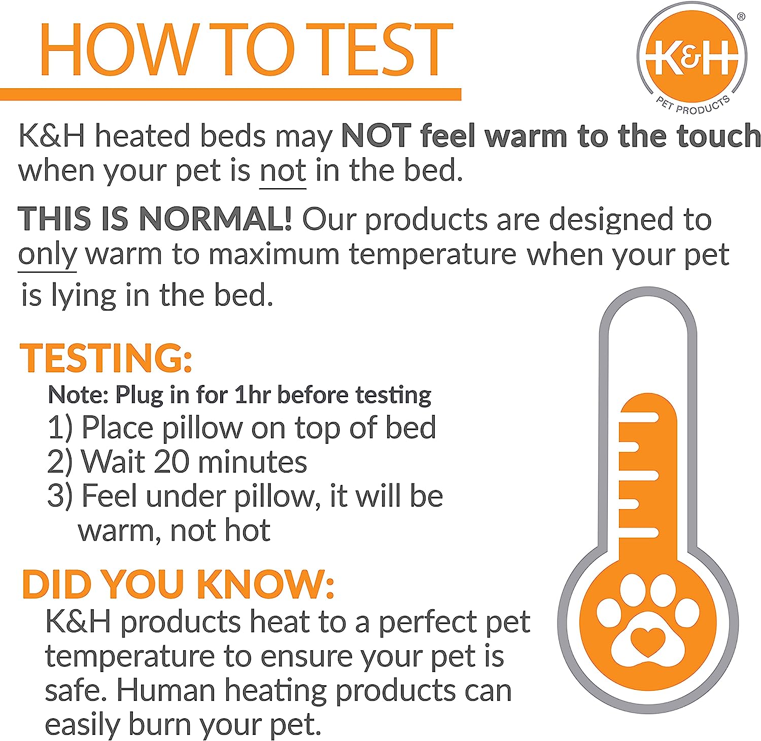 K&H Products Cama térmica Thermo-Kitty Fashion Splash para gatos para