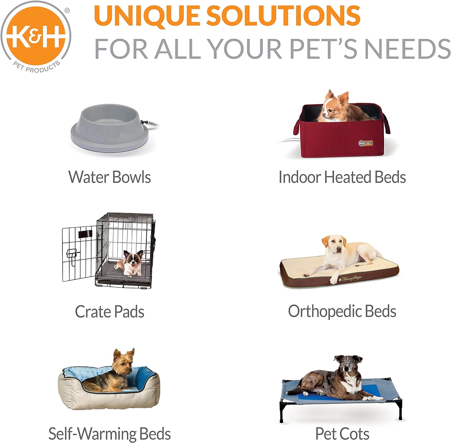 K&H Products Repuesto de funda para cuna de mascotas autocalentable (la cuna se
