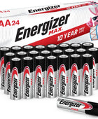 AA Batteries Batería alcalina doble A Max, 24 unidades