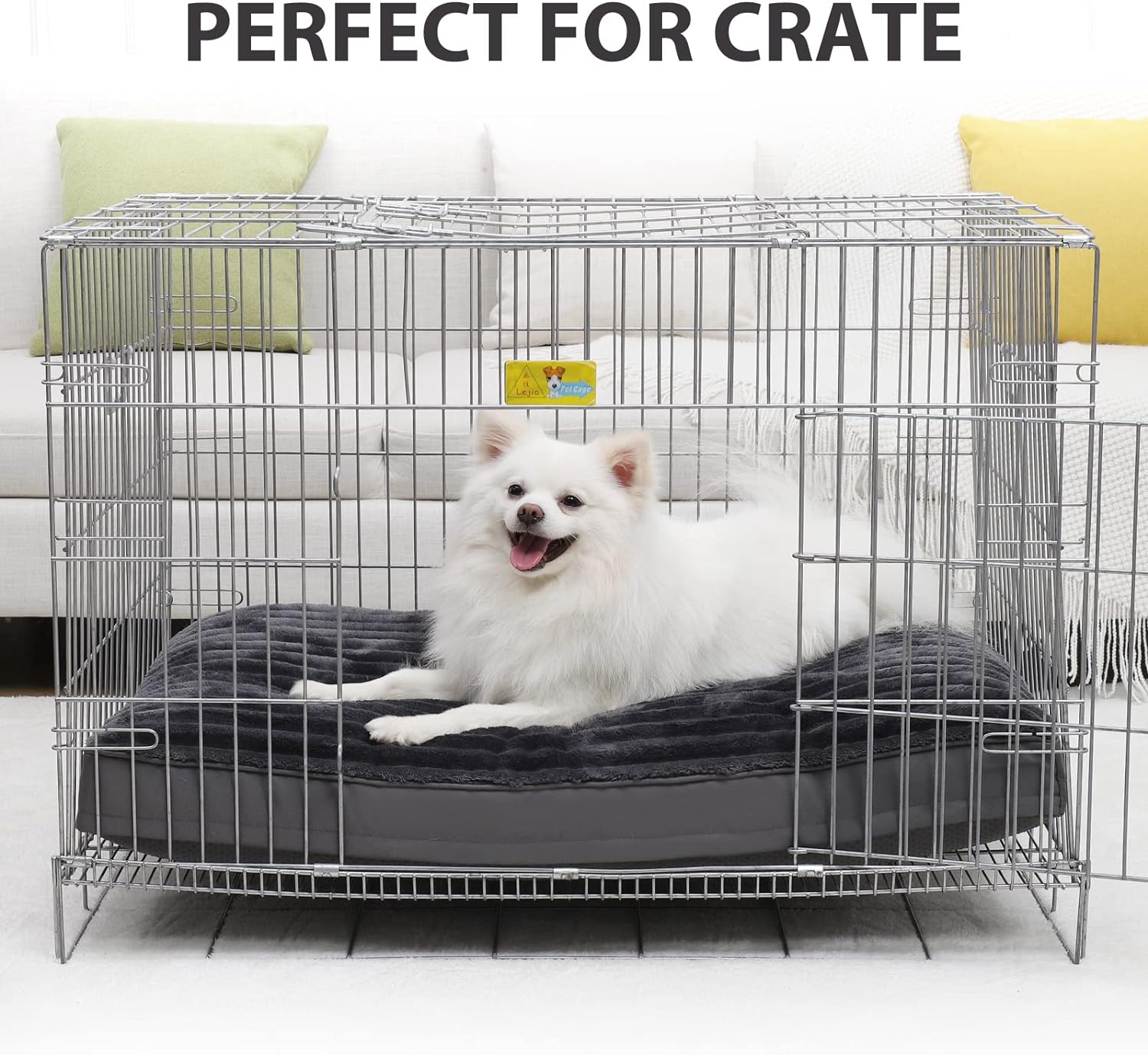 Cama para perros pequeños, lavable con funda extraíble, impermeable, camas para