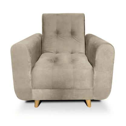 Silla Clic Clac Archer Tela Camel - VIRTUAL MUEBLES