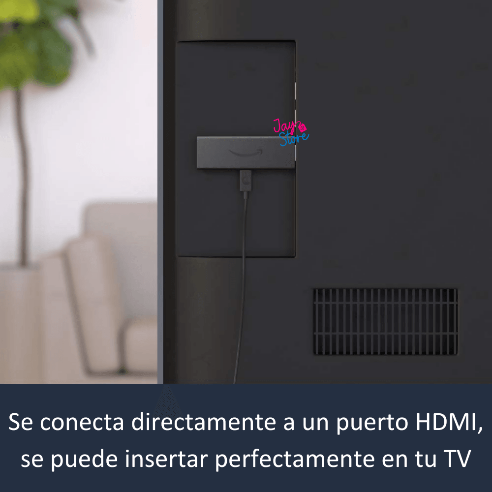 Amazon Fire TV Stick 4K Ultra HD Alexa Control Voz - Convertidor a Smart TV