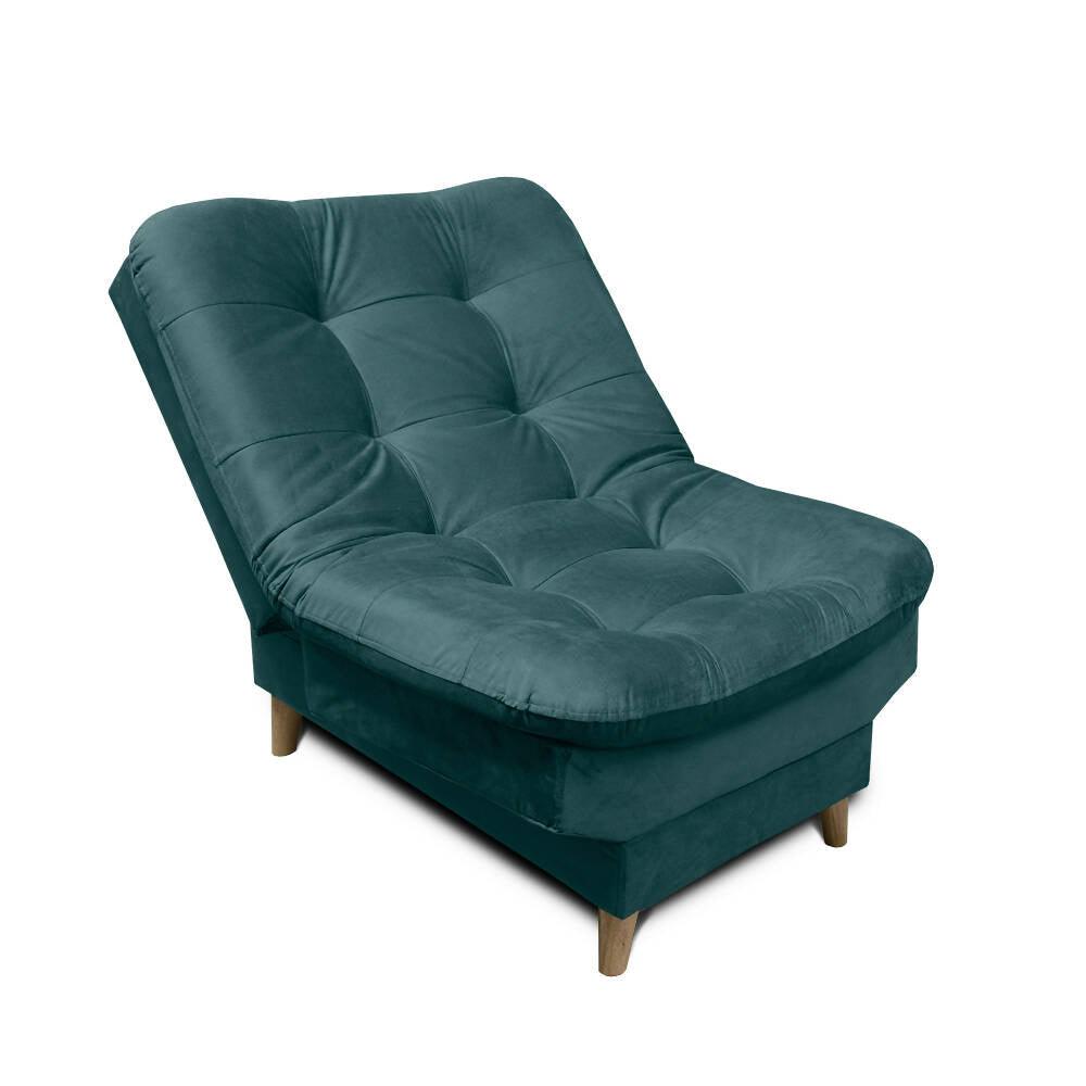 Silla Clic Clac Fendik tela turquesa - VIRTUAL MUEBLES