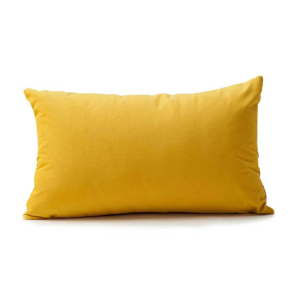 Cojin Almohada Tela 70x50 Amarillo