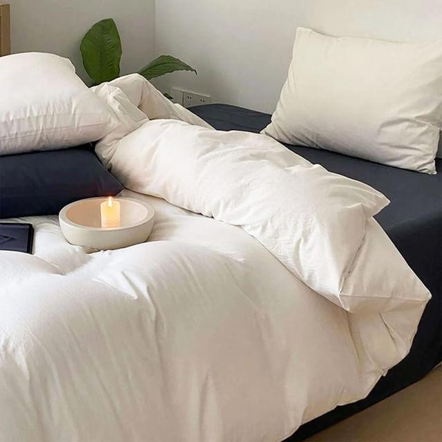 Duvet Bicolor Blanco Doble - VIRTUAL MUEBLES