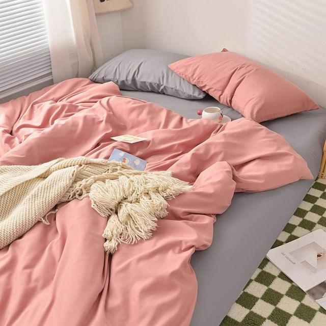 Duvet Bicolor Coral Doble - VIRTUAL MUEBLES