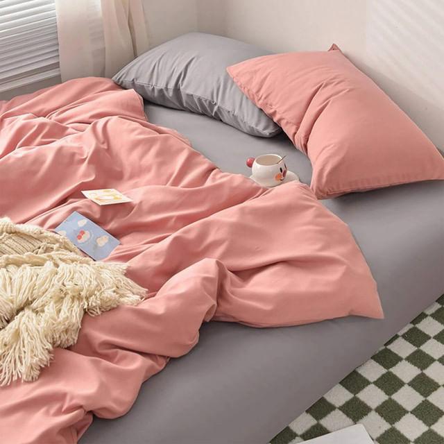 Duvet Bicolor Coral Doble - VIRTUAL MUEBLES