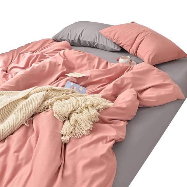 Duvet Bicolor Coral Doble - VIRTUAL MUEBLES