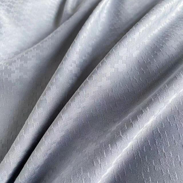 Duvet Unicolor Con Detalles En Relieve Aqua Semidoble + Sábana Plana