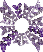 72 calcomanías de pared de mariposa 3D para decoración de pared juego de 3 - VIRTUAL MUEBLES