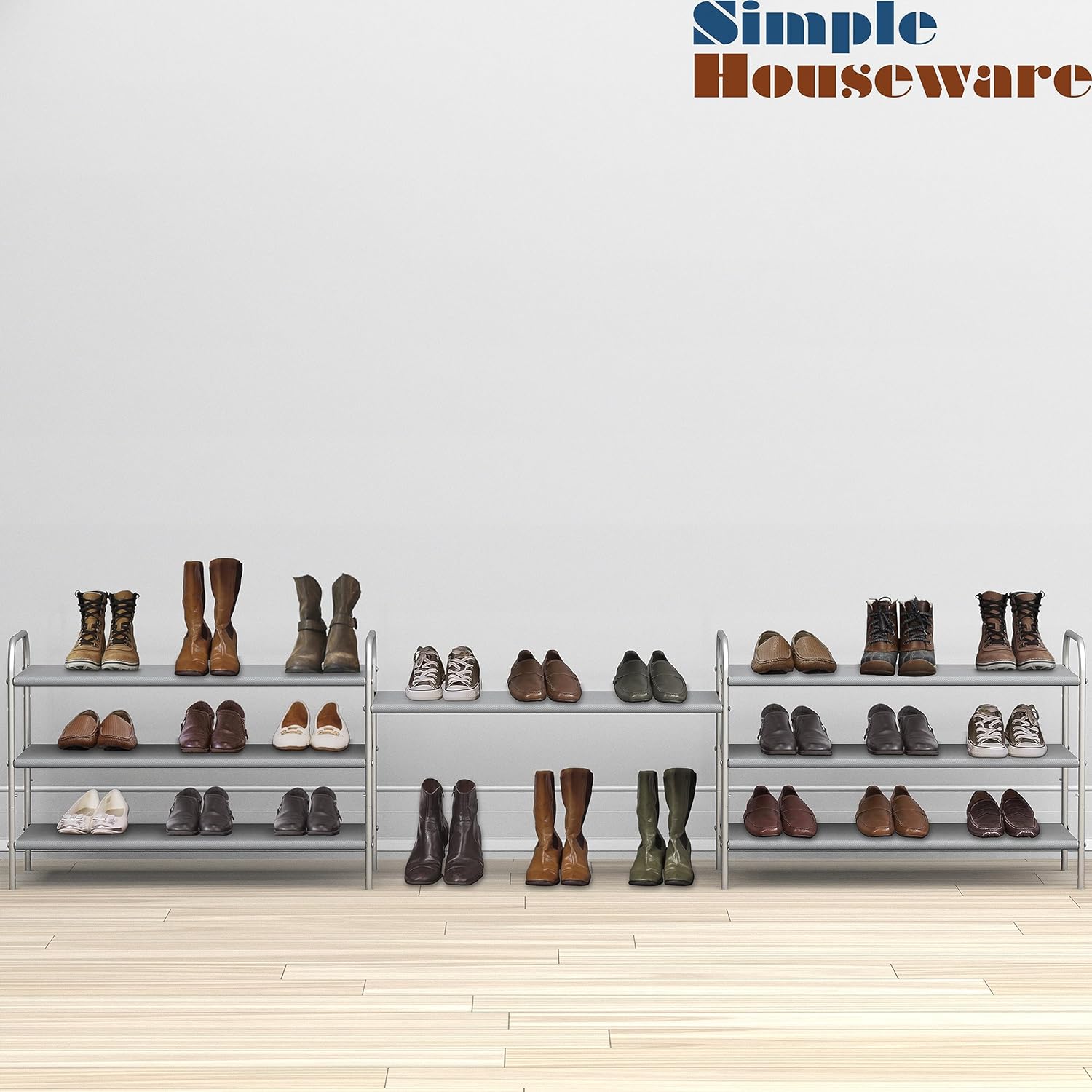  Mabel Home Moderno zapatero de 3 y 4 cajones, organizador de  almacenamiento de zapatos de 3 a 4 niveles, (blanco) (3 y 4 niveles) (3  niveles) : Hogar y Cocina