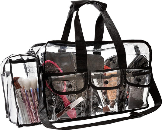 For Less Bolsa de maquillaje transparente aprobada por Tsa para cosméticos, - VIRTUAL MUEBLES
