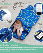 Tapete para siesta para niños pequeños con almohada y manta, extra grande, - VIRTUAL MUEBLES