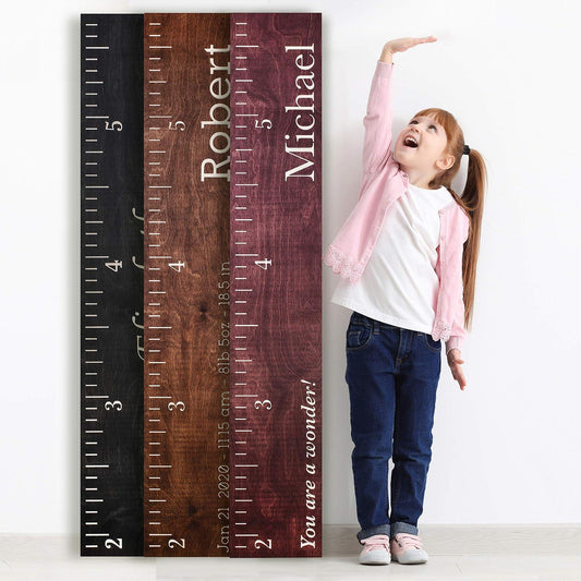 Tabla de crecimiento de altura personalizada para niños, niños y niñas con - VIRTUAL MUEBLES