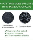 Bolsas purificadoras de aire de carbón activado 100 absorbedoras de olor 6 - VIRTUAL MUEBLES