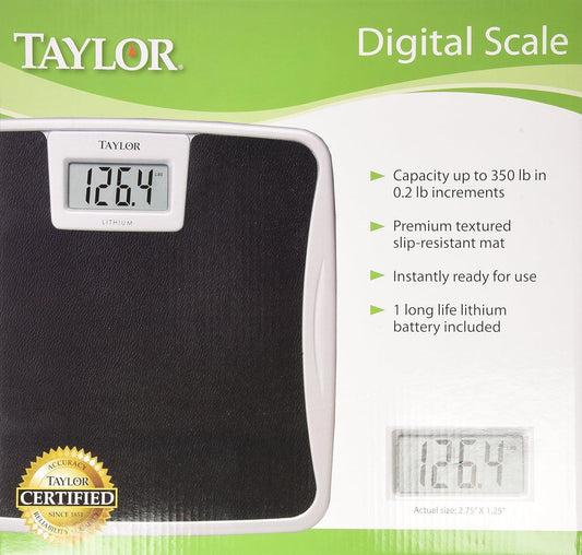 Taylor Precision Products Básculas digitales para peso corporal, alta capacidad - VIRTUAL MUEBLES