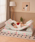 Sofá para niños de tamaño extendido, 10 unidades con futones, sofá de suelo,