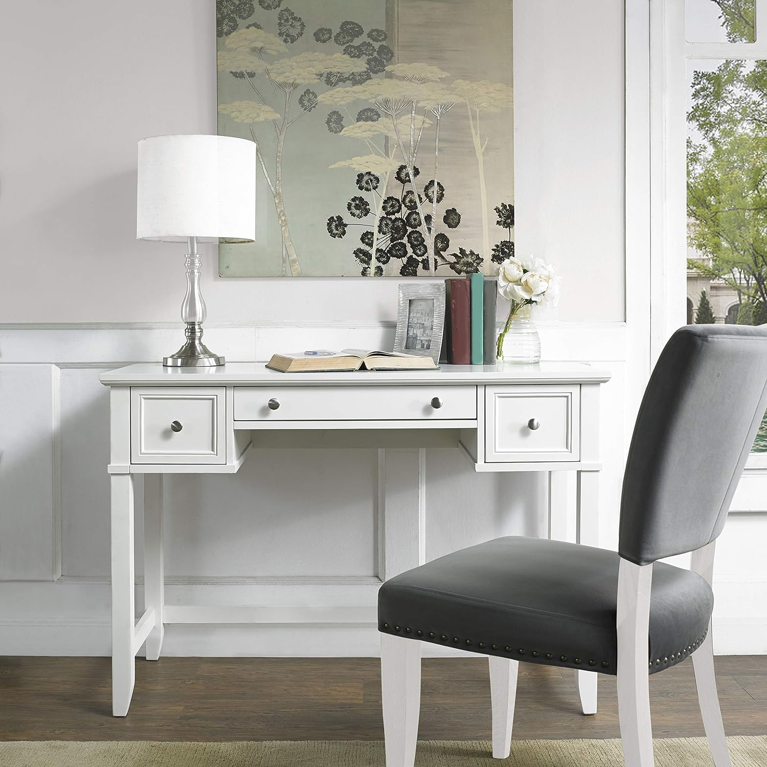 Vista Escritorio para muebles, color blanco