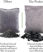 Nature Fresh Bolsas purificadoras de aire de carbón de bambú (4 unidades), - VIRTUAL MUEBLES
