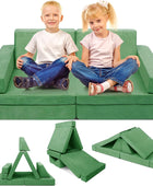 Sofá de juego para niños, 8 piezas de sofá convertible para creatividad e