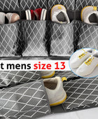 homyfort Organizador de zapatos extra grande para zapatos de hombre, soporte de