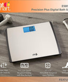 Products báscula digital amplia para el baño con capacidad para 550lbs.