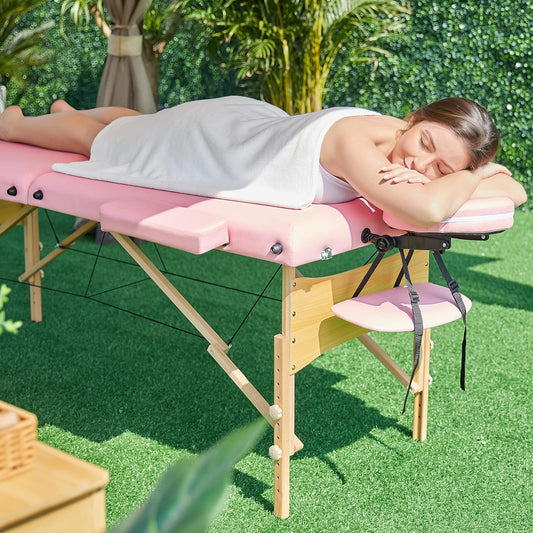 Mesas de masaje mesa de tatuaje portátil cama de pestañas de 28 pulgadas de
