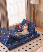 Sofá para niños 10 piezas sofá de suelo muebles modulares para niños y adultos