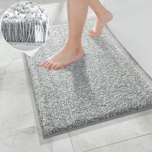 Alfombras de baño esponjosas de felpa, alfombra de baño antideslizante para - VIRTUAL MUEBLES