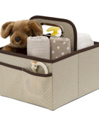 Kids Portable Nursery Caddy Beige