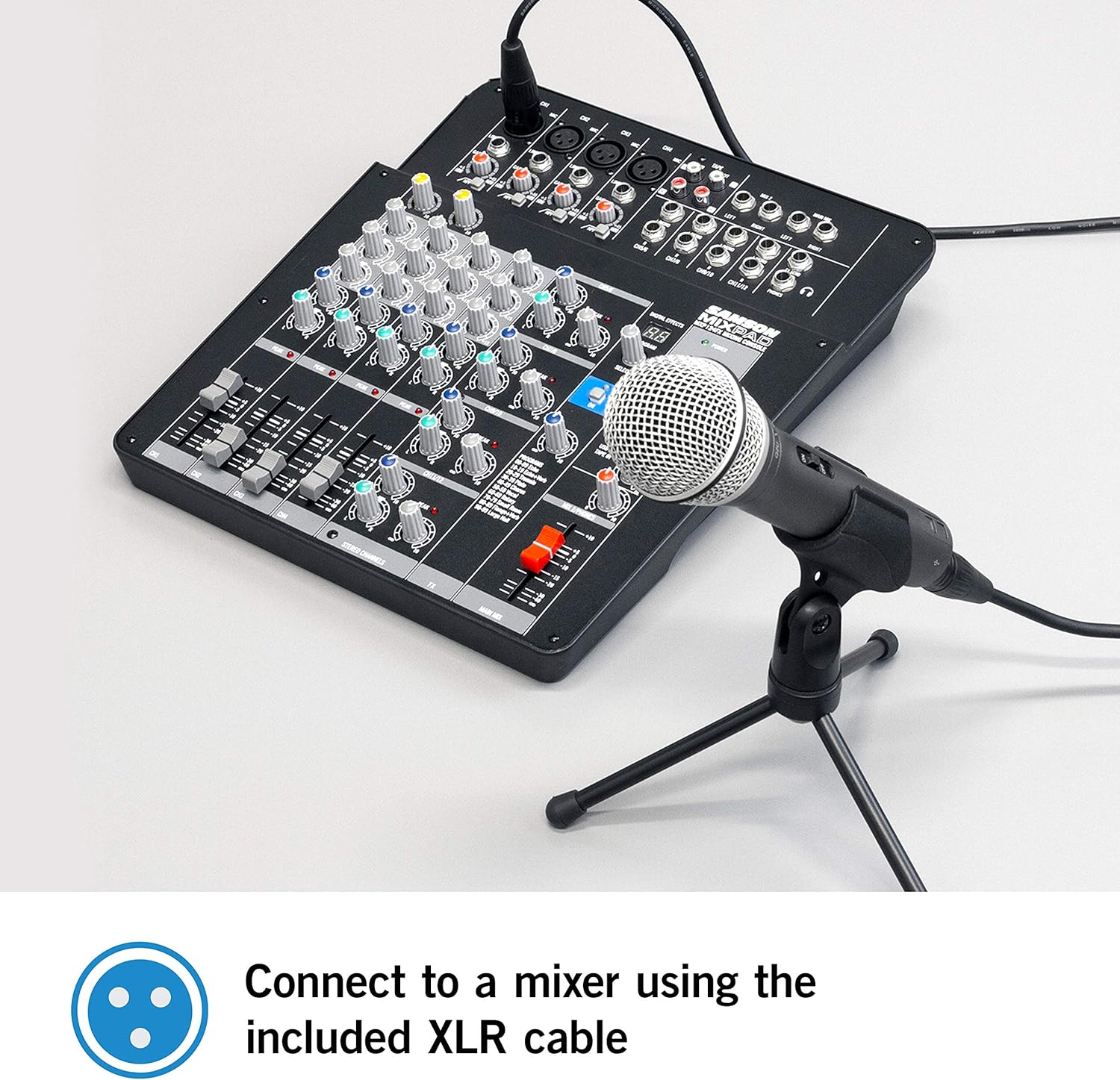 Technologies Q2U USBXLR Micrófono dinámico para grabación y podcasting incluye