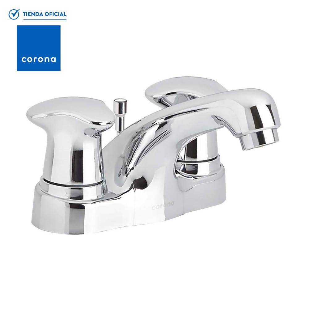 Grifería Lavamanos Corona 4 Pulgadas Aluvia Triceta - VIRTUAL MUEBLES