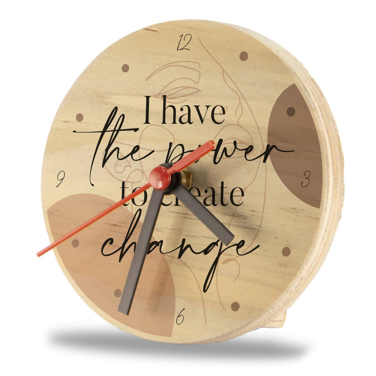 Reloj power to change 12x12 cm - VIRTUAL MUEBLES