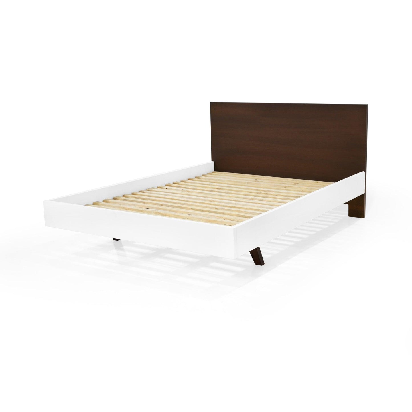 Cama Lanus Doble 146 cm x 196 cm - Tabaco - VIRTUAL MUEBLES