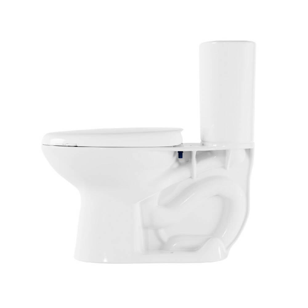 Sanitario Corona Aluvia alongado blanco - VIRTUAL MUEBLES