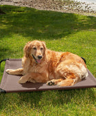 FurhavenCama para perro, resistente al moho, malla transpirable y fresca, cama