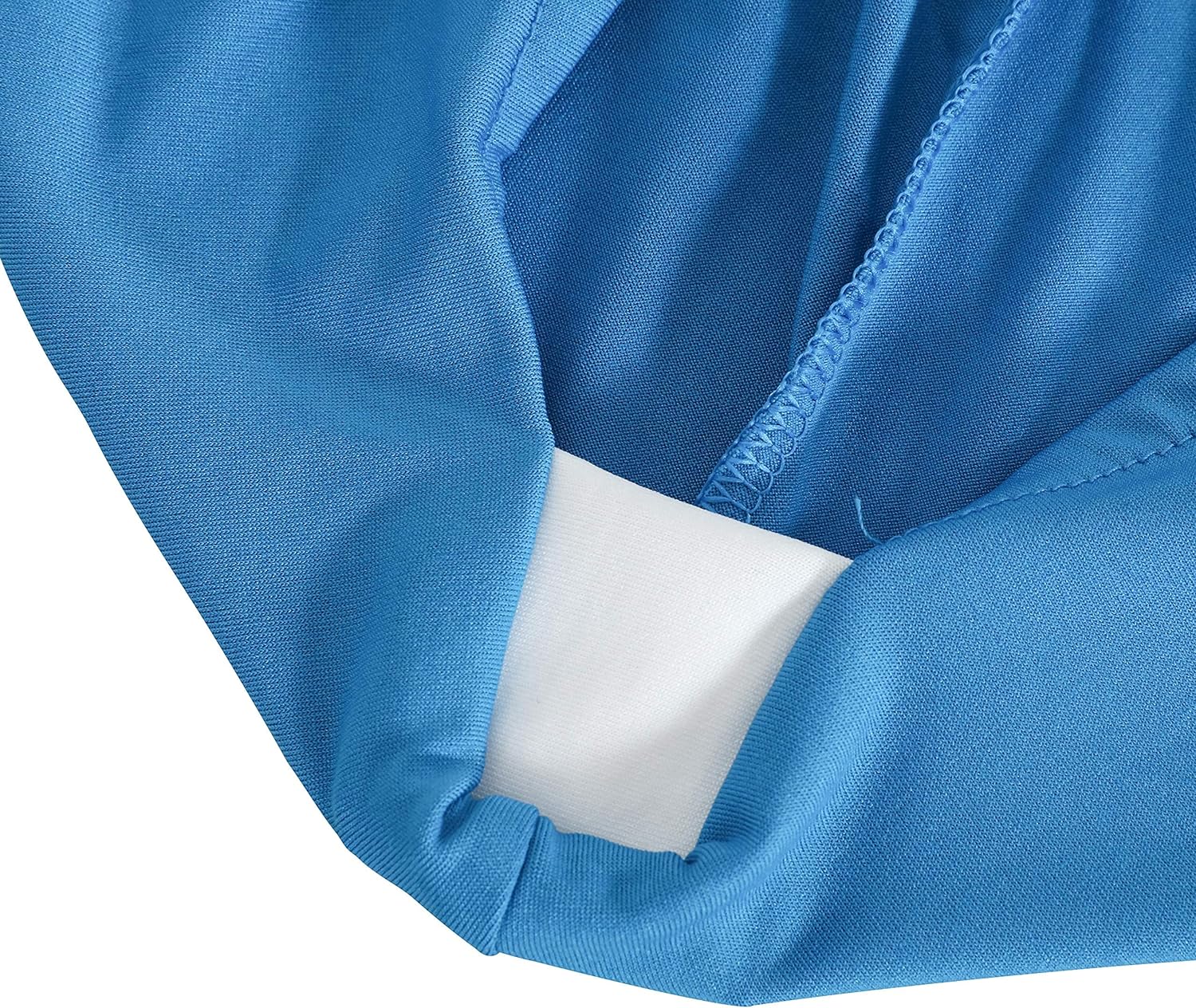 Mantel de elastano elástico de 6.0 ft para mesas plegables estándar, paquete de