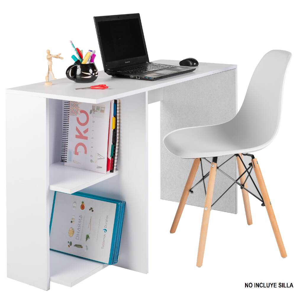 Escritorio Moderno Tony 75x80x40cm Blanco