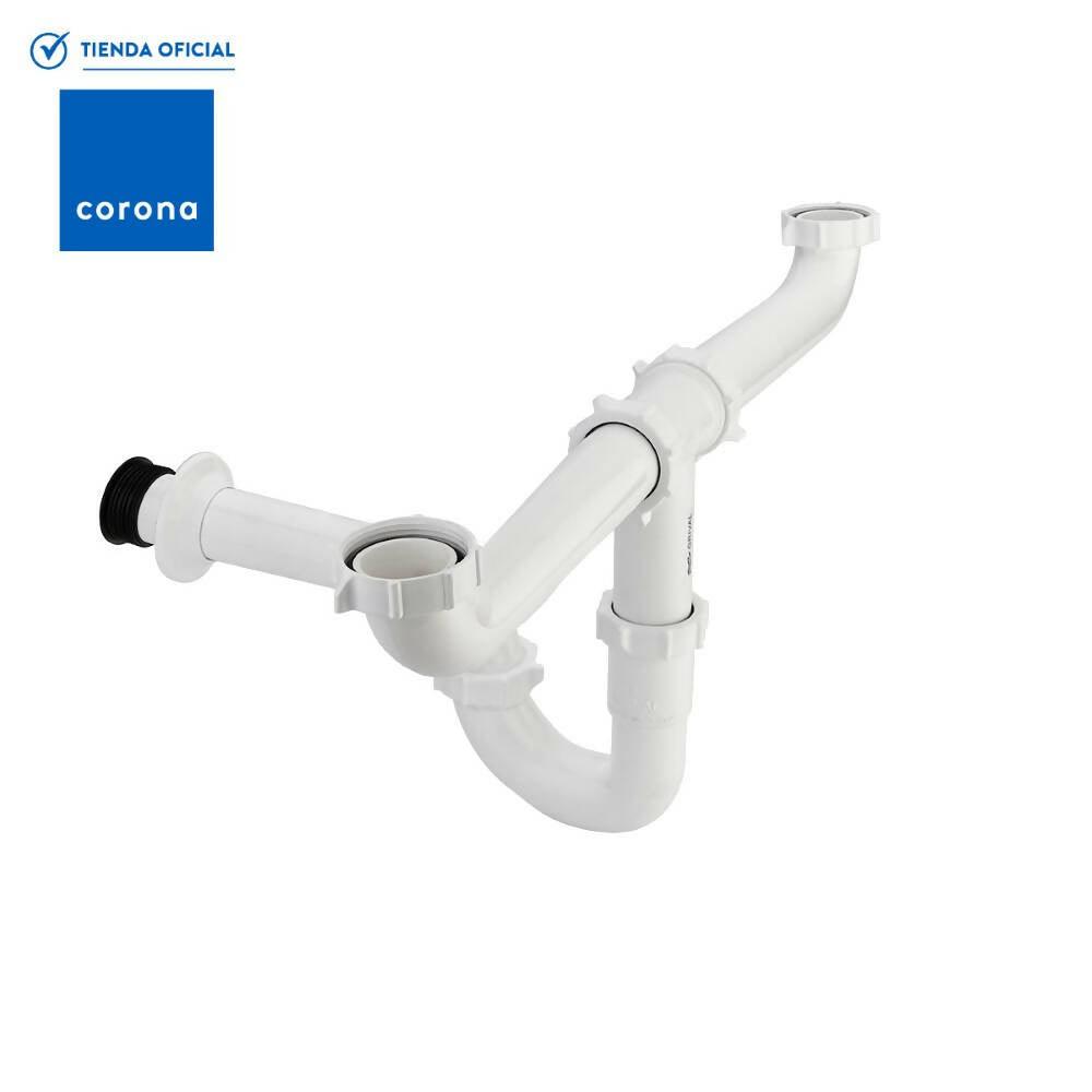 Sifón Grival En P Lavaplatos Doble - VIRTUAL MUEBLES