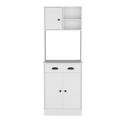 Alacena Almena, Blanco Duqueza, con puertas y gran capacidad de almacenaje ZF - VIRTUAL MUEBLES