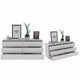 Set de 2 Organizadores Asteria, Blanco, con Seis Cajones Deslizables