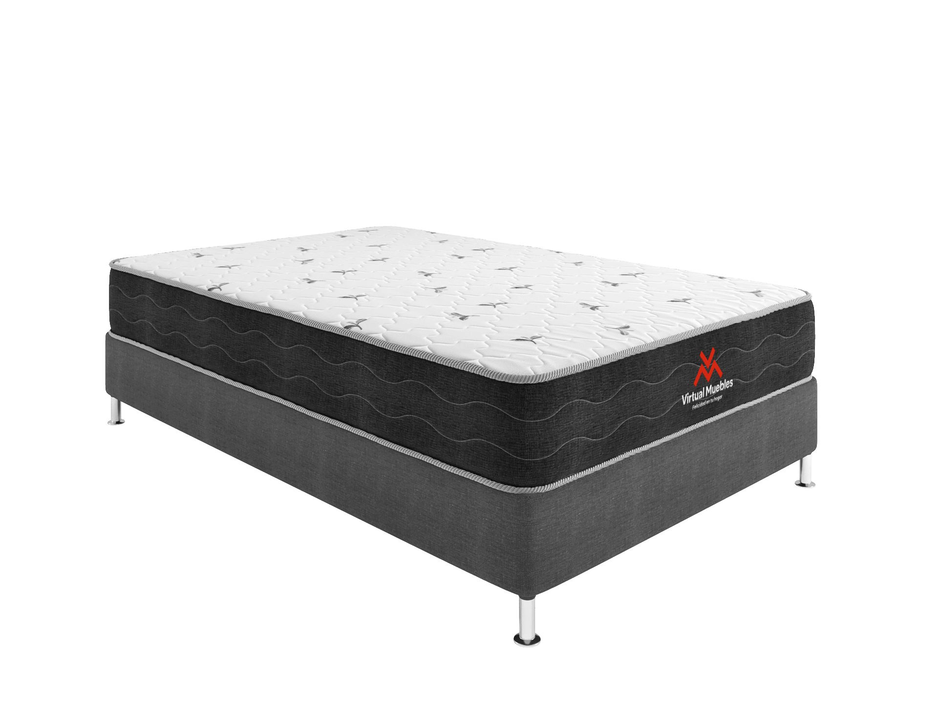 Combo para Habitación Omega, incluye Base Cama Semidoble.